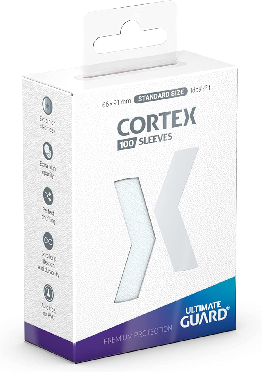 ULTIMATE GUARD SLEEVES CORTEX STANDARD GLOSSY TRANSPARENT