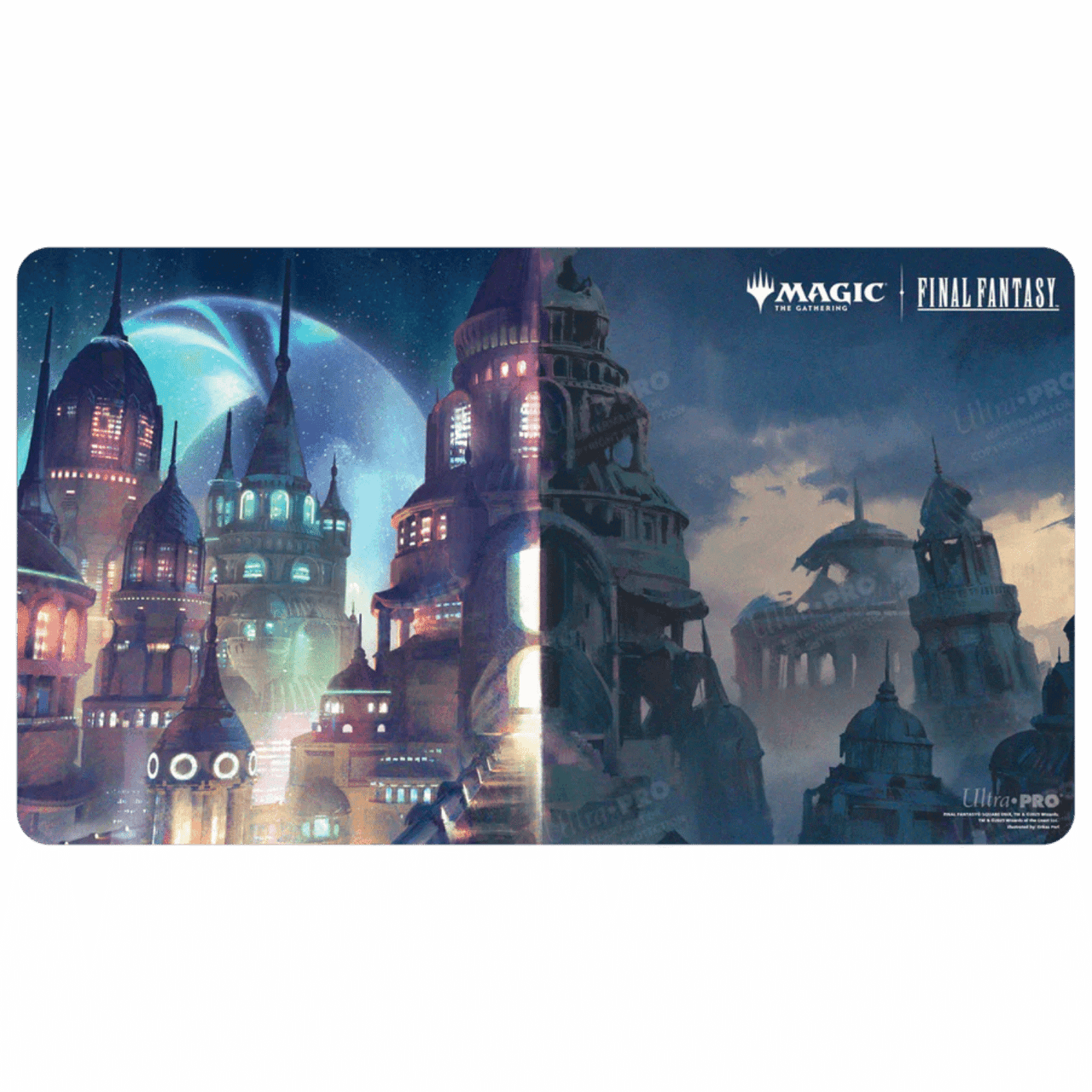 MTG PLAYMAT ZANARKAND, ANCIENT METROPOL FINAL FANTASY