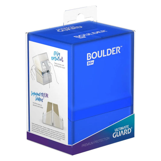 ULTIMATE GUARD DECK CASE BOULDER SAPPHIRE 80+