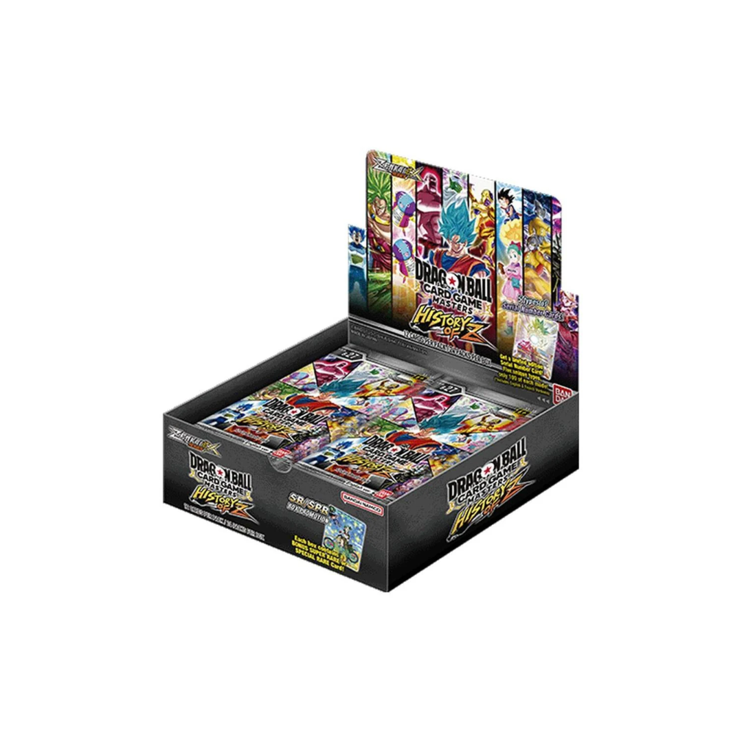 DRAGON BALL MASTERS HISTORY OF Z BOOSTER BOX