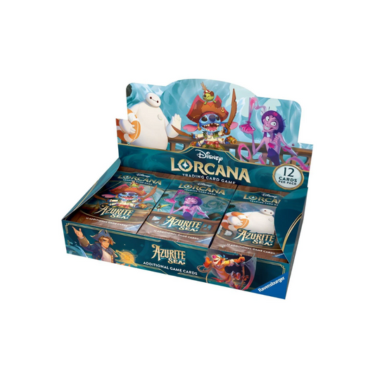 DISNEY LORCANA BOOSTER BOX AZURITE SEA