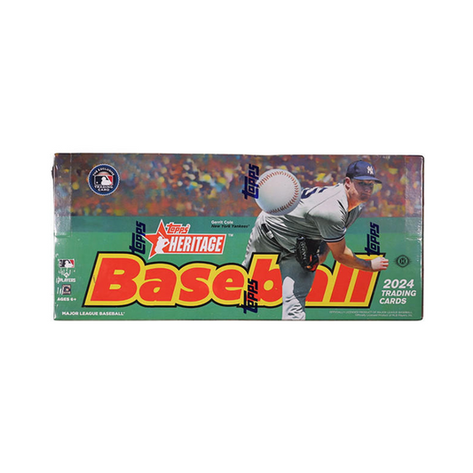 2024 TOPPS HERITAGE HOBBY BOX BASEBALL