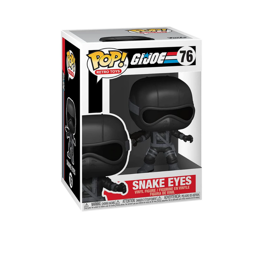 FUNKO POP SHLAKE EYES #76 G.I. JOE