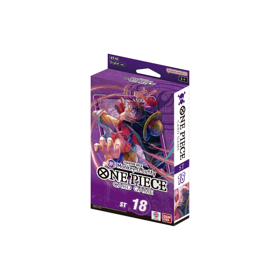 ONE PIECE PURPLE MONKEY D.LUFFY STARTER DECK ST -18