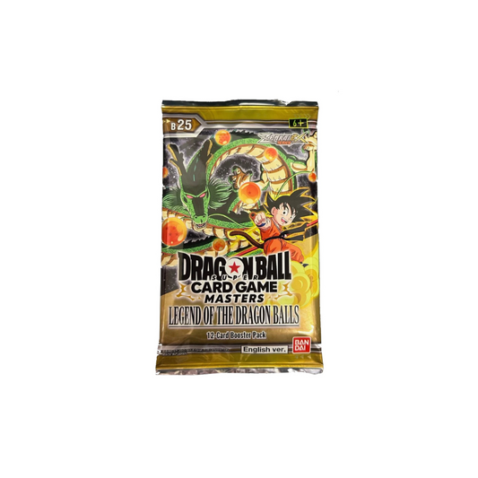 DRAGON BALL SUPER MASTER LEGEND OFTHE DRAGON BALLS HOBBY PACK