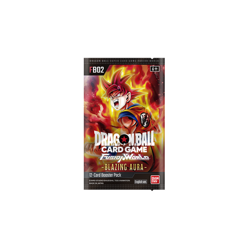 DRAGON BALL FUSIONWORLD BLAZING AURA FB02 BOOSTER PACK