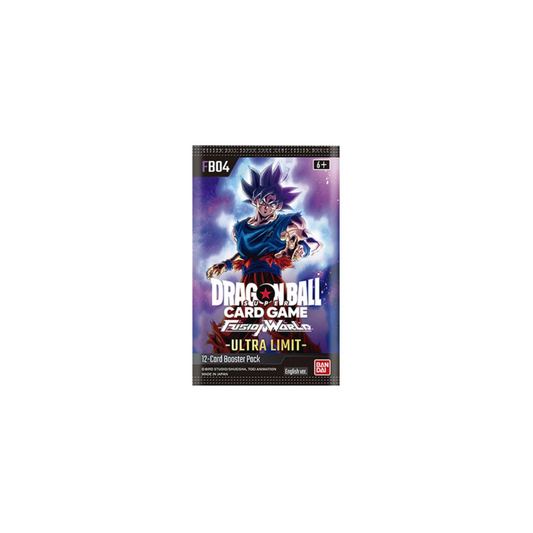 DRAGONBALL SUPER FUSION WORLD ULTRA LIMIT BOOSTER PACK