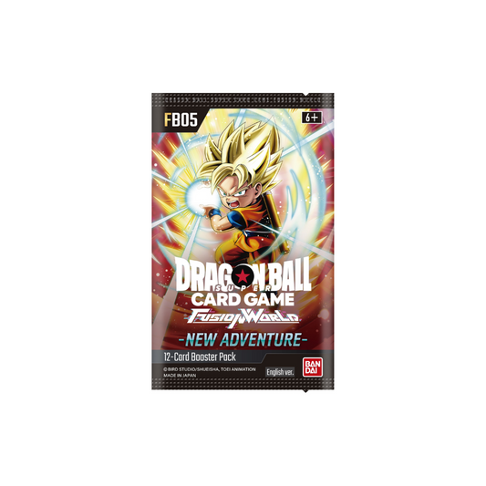 DRAGON BALL SUPER FUSION WORLD NEW ADVENTURE BOOSTER PACK FB05
