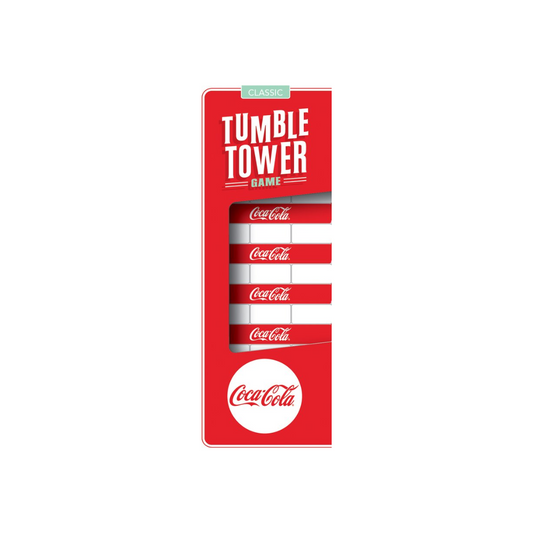 JEUX DE SOCIÉTÉ TUMBLE TOWER COCA COLA