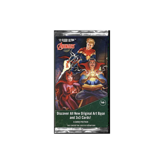 MARVEL AVENGERS 22 FLEER ULTRA HOBBY PACK