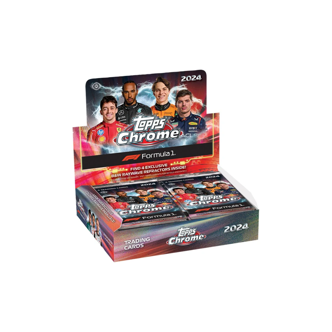 2024 TOPPS CHROME FORMULA 1 RAYWAVE BOX