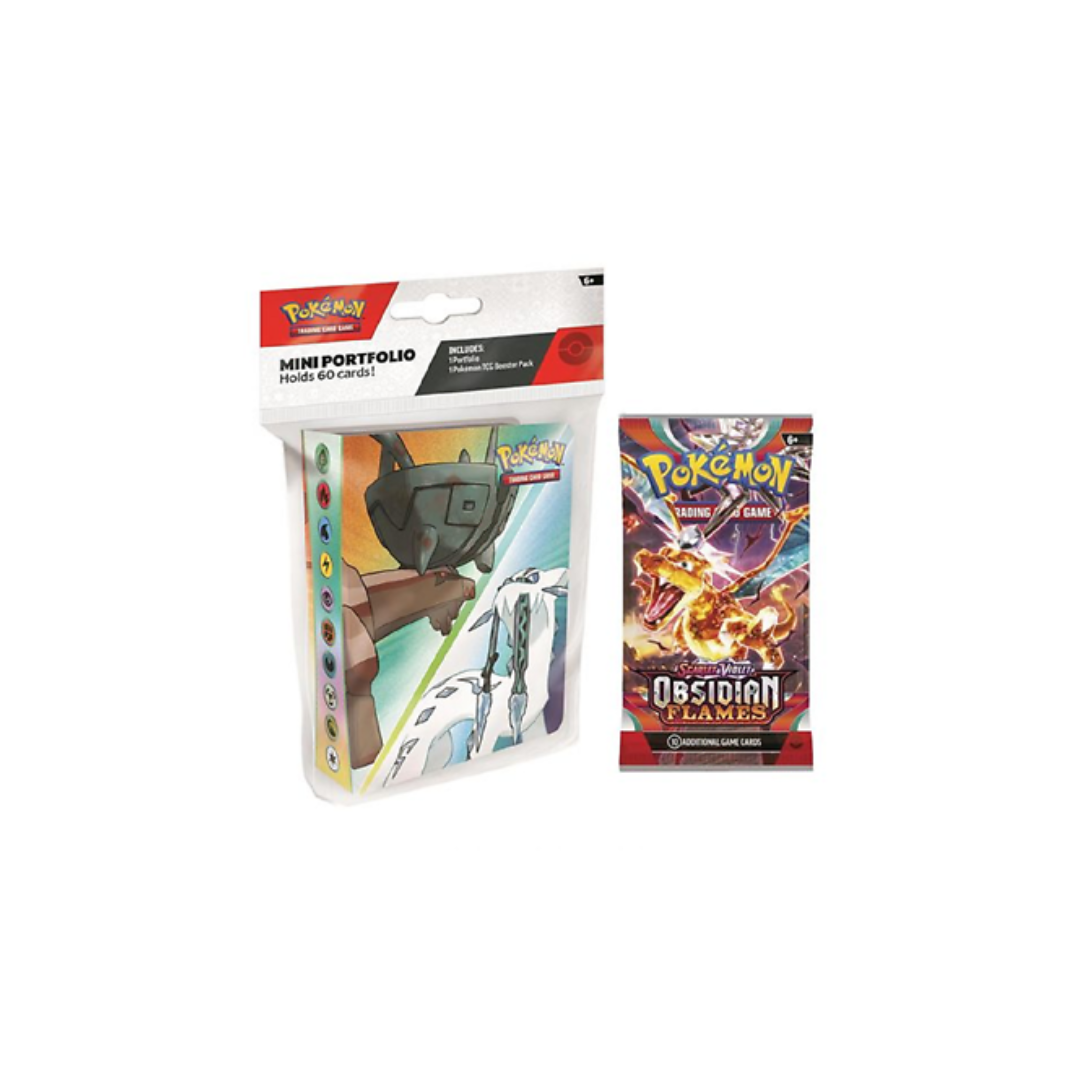 POKEMON MINI PORTFOLIO OBSIDIAN FLAMES