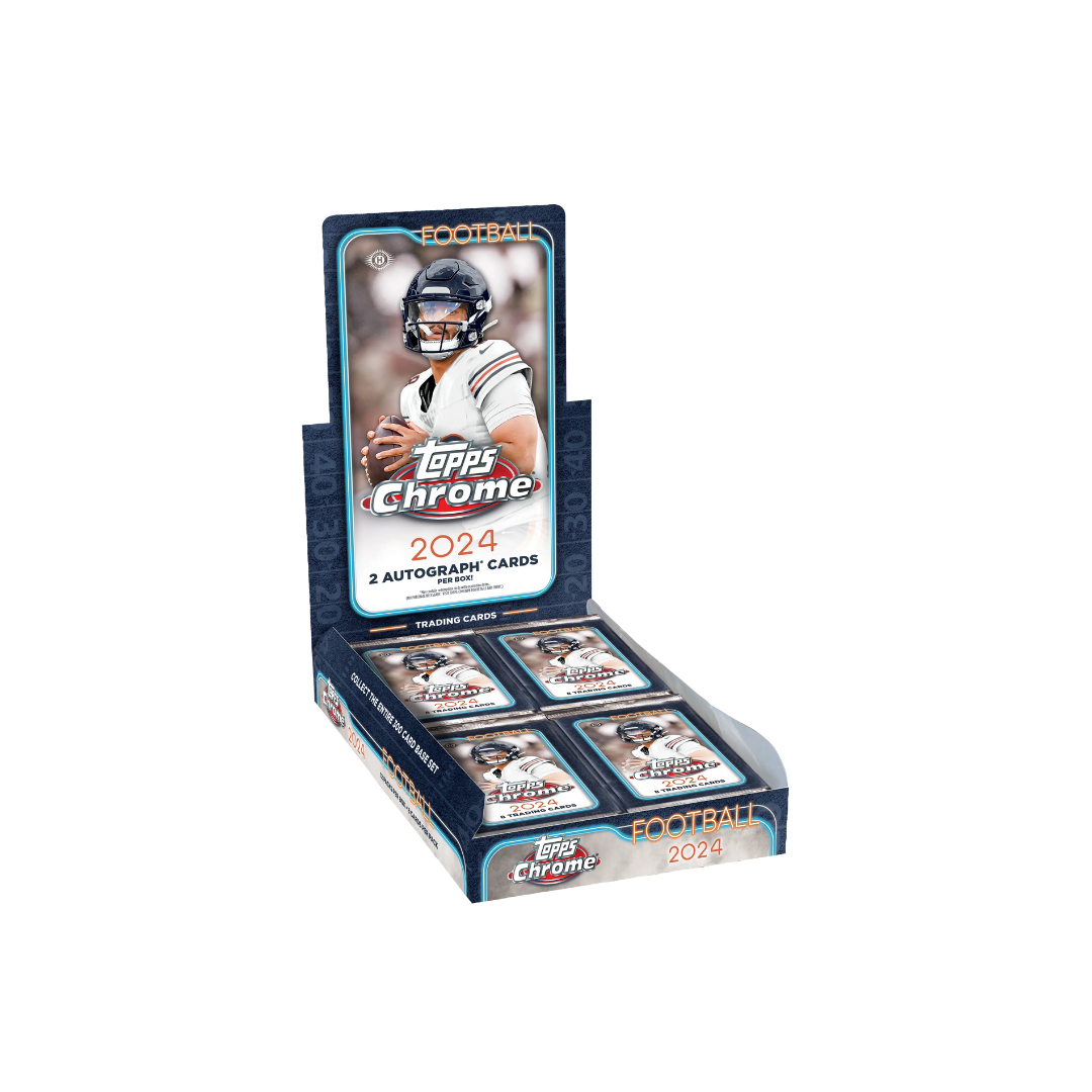 2024 TOPPS CHROME HOBBY BOX FOOTBALL