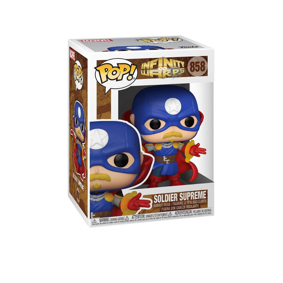 FUNKO POP SOLDIER SUPREME #858 MARVEL