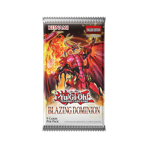 YU-GI-OH BLAZING DOMINION BOOSTER PACK