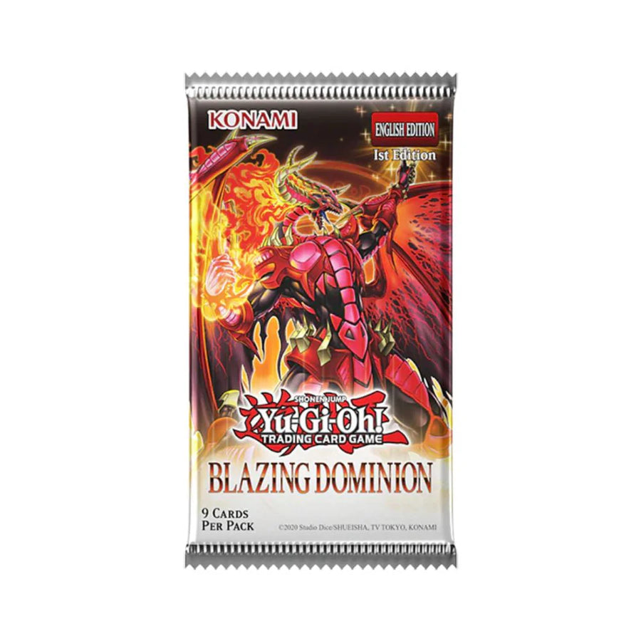 YU-GI-OH BLAZING DOMINION BOOSTER PACK