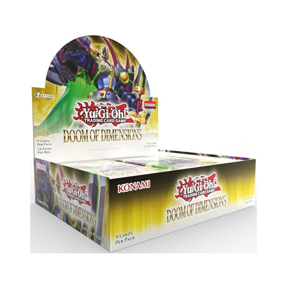 YU-GI-OH! DOOM OF DIMENSIONS HOBBY BOX