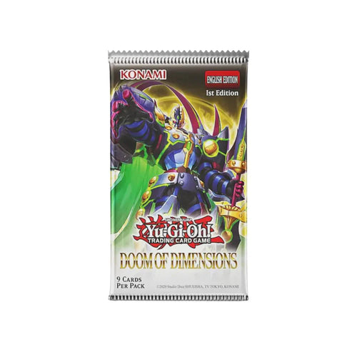 YU-GI-OH! DOOM OF DIMENSIONS BOOSTER PACK