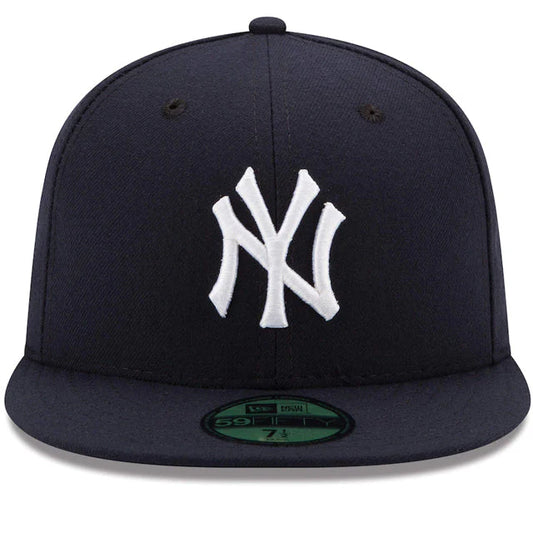 NEW ERA CAP MLB 59 FIFTY 7 1/2 NEW YORK YANKEES BLEU MARIN CREST BLANC