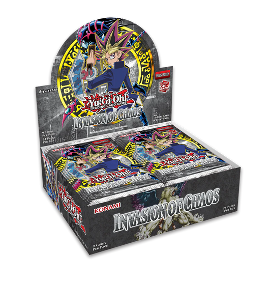 YU-GI-OH! INVASION OF CHAOS HOBBY BOX