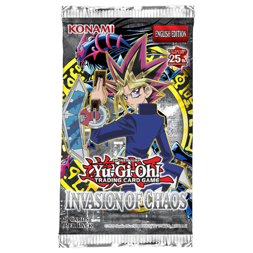 YU-GI-OH! INVASION OF CHAOS BOOSTER PACK