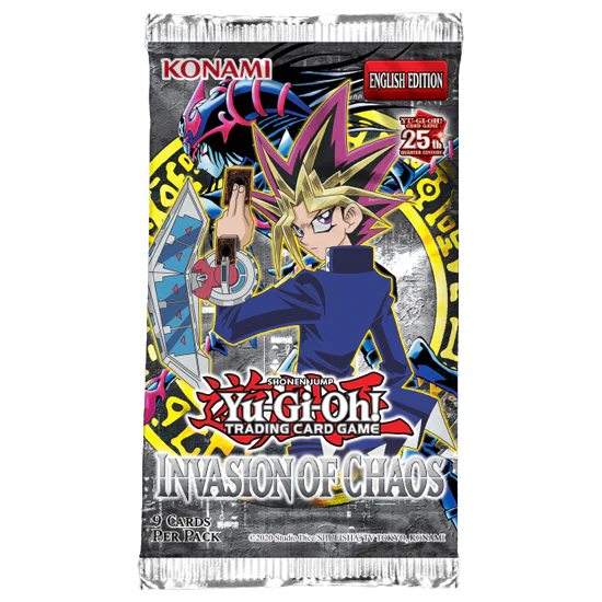 YU-GI-OH! INVASION OF CHAOS BOOSTER PACK