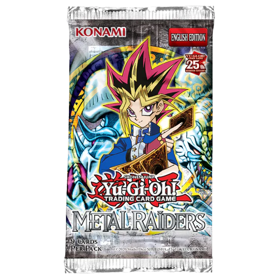 YU-GI-OH! METAL RAIDERS BOOSTER PACK