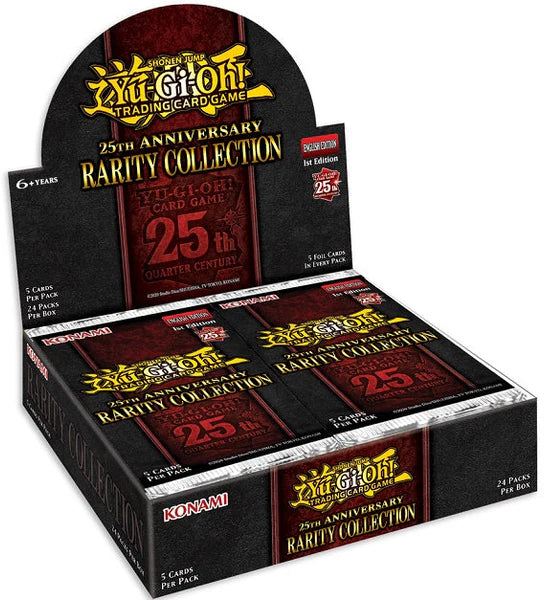 YU-GI-OH! 25TH ANNIVERSARY RARITY COLLECTION HOBBY BOX