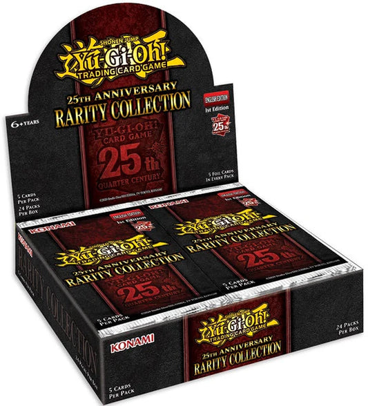 YU-GI-OH! 25TH ANNIVERSARY RARITY COLLECTION HOBBY BOX