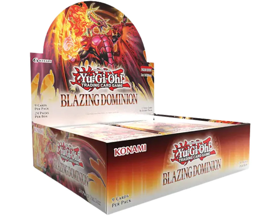 YU-GI-OH BLAZING DOMINION BOOSTER BOX