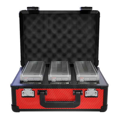 ZION CASES SLAB CASE X CARBON FIBER RED