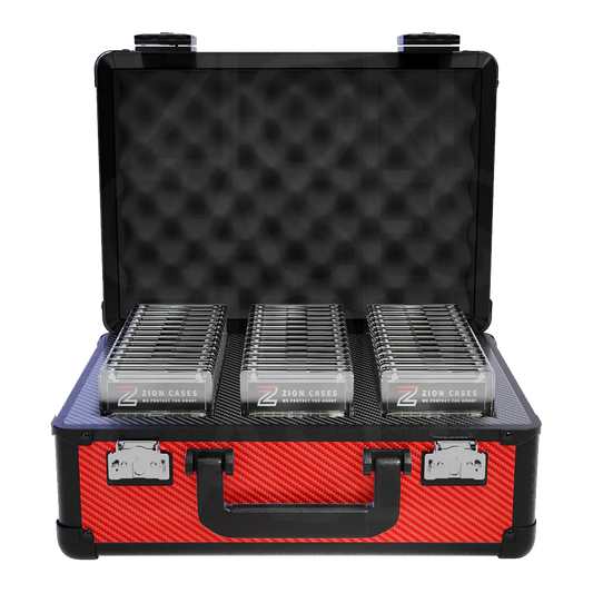 ZION CASES SLAB CASE X CARBON FIBER RED