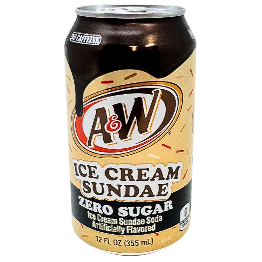 A&W ICE CREAM SUNDAE ZERO SUGAR