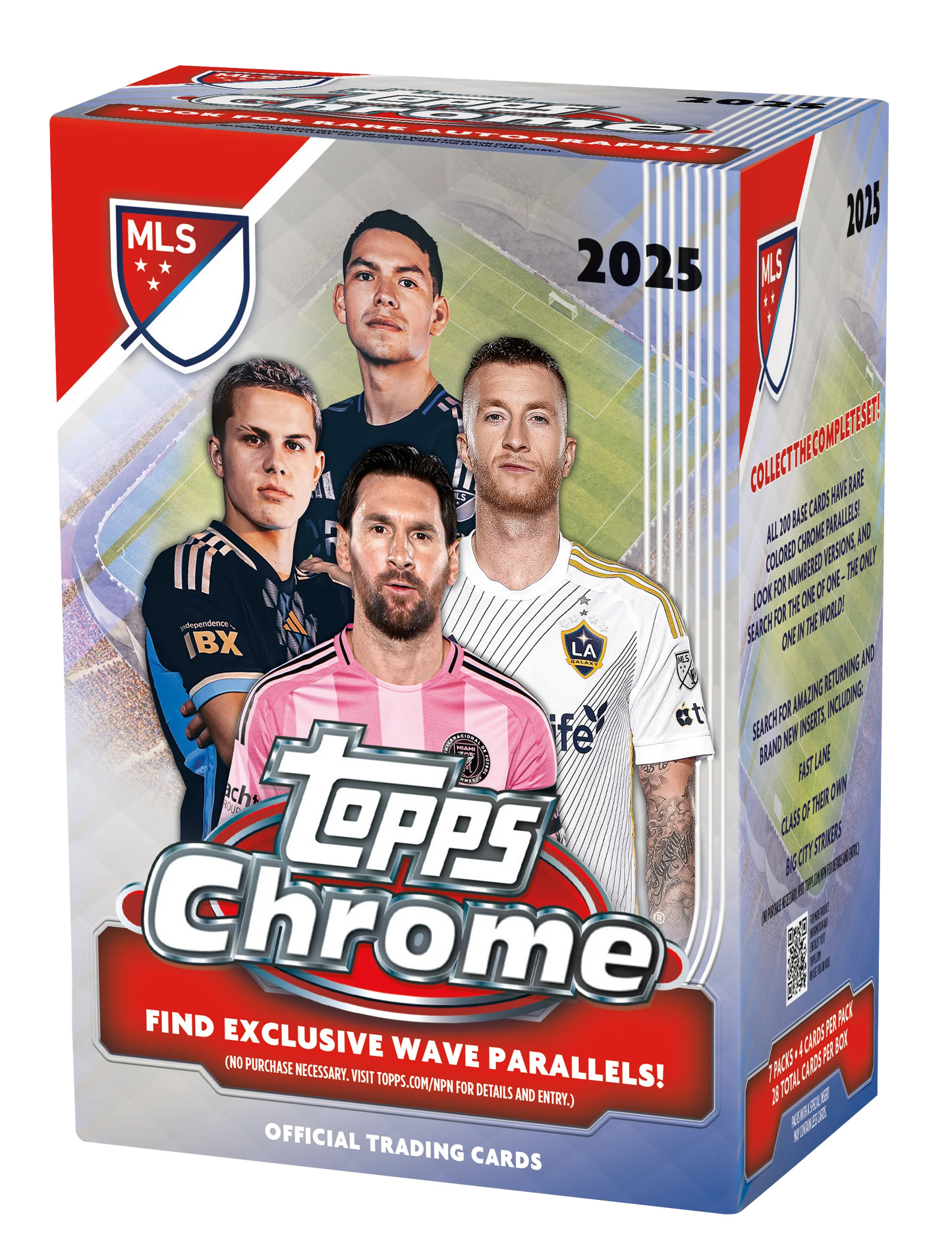 2025 TOPPS MLS CHROME SOCCER VALUE BOX