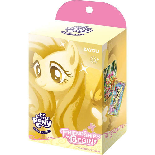 MY LITTLE PONY FRIENDSHIP BEGINS STARTER DECK JAUNE