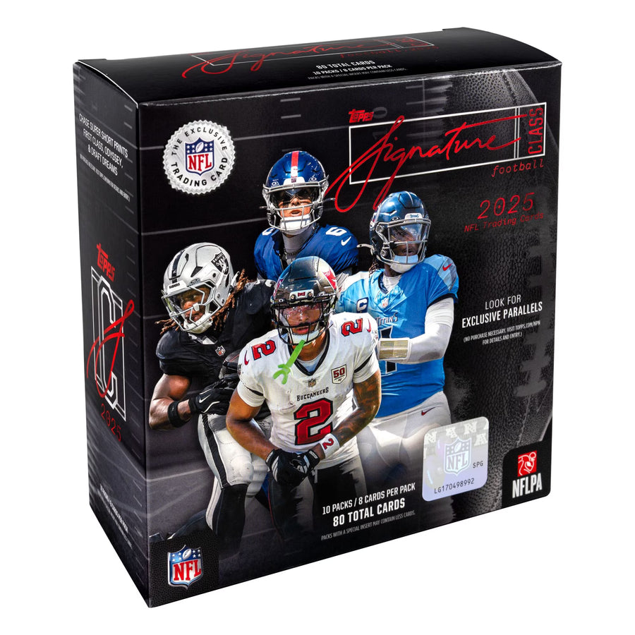 TOPPS 2025 FOOTBALL SIGNATURE CLASS MEGABOX
