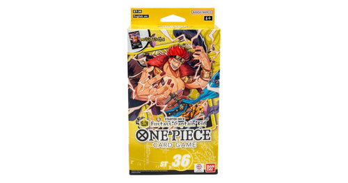 ONE PIECE STARTER DECK YELLOW  EUSTASS CAPTAIN KID