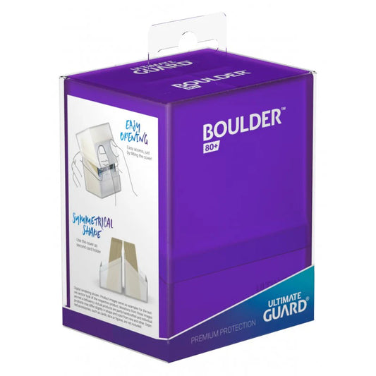 ULTIMATE GUARD DECK CASE BOULDER AMETHYST 80+