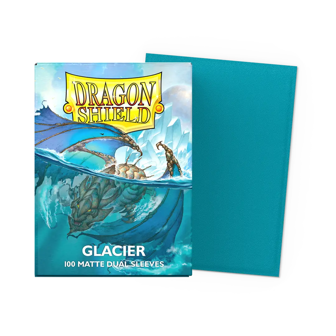 DRAGON SHIELD SLEEVES DUAL MATTE GLACIER