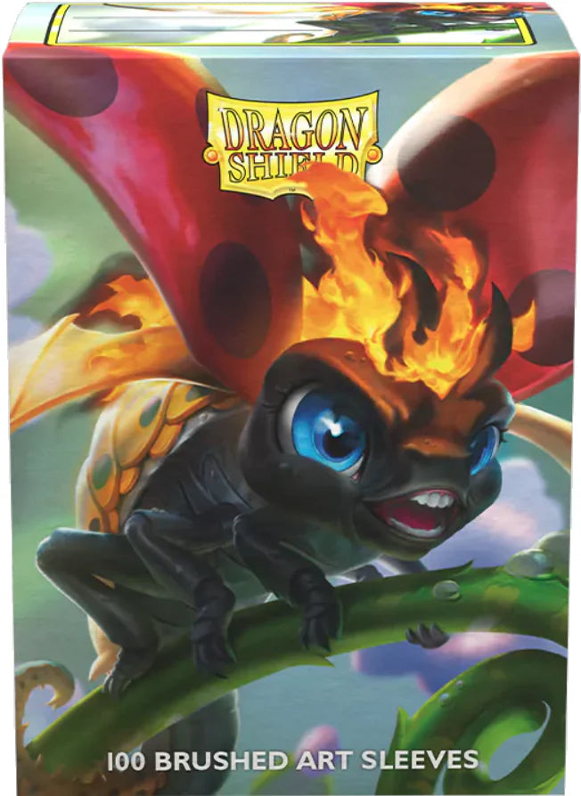 DRAGON SHIELD SLEEVES BRUSHED ART THE BURNBUG