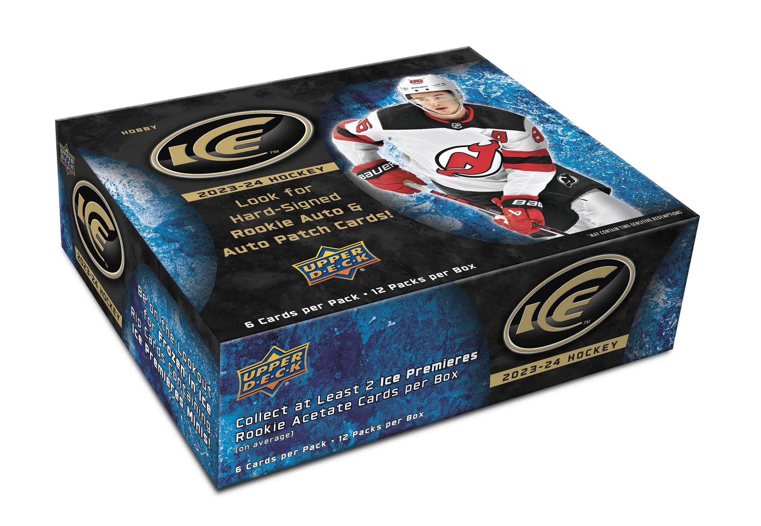 2023-24 UPPER DECK ICE HOCKEY HOBBY BOX