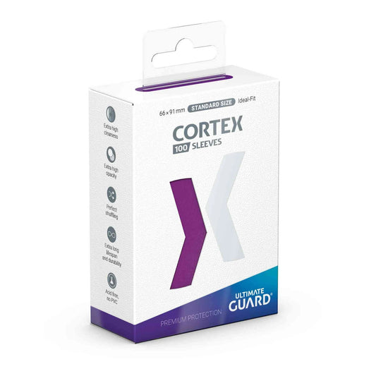 ULTIMATE GUARD SLEEVES CORTEX STANDARD GLOSSY PURPLE