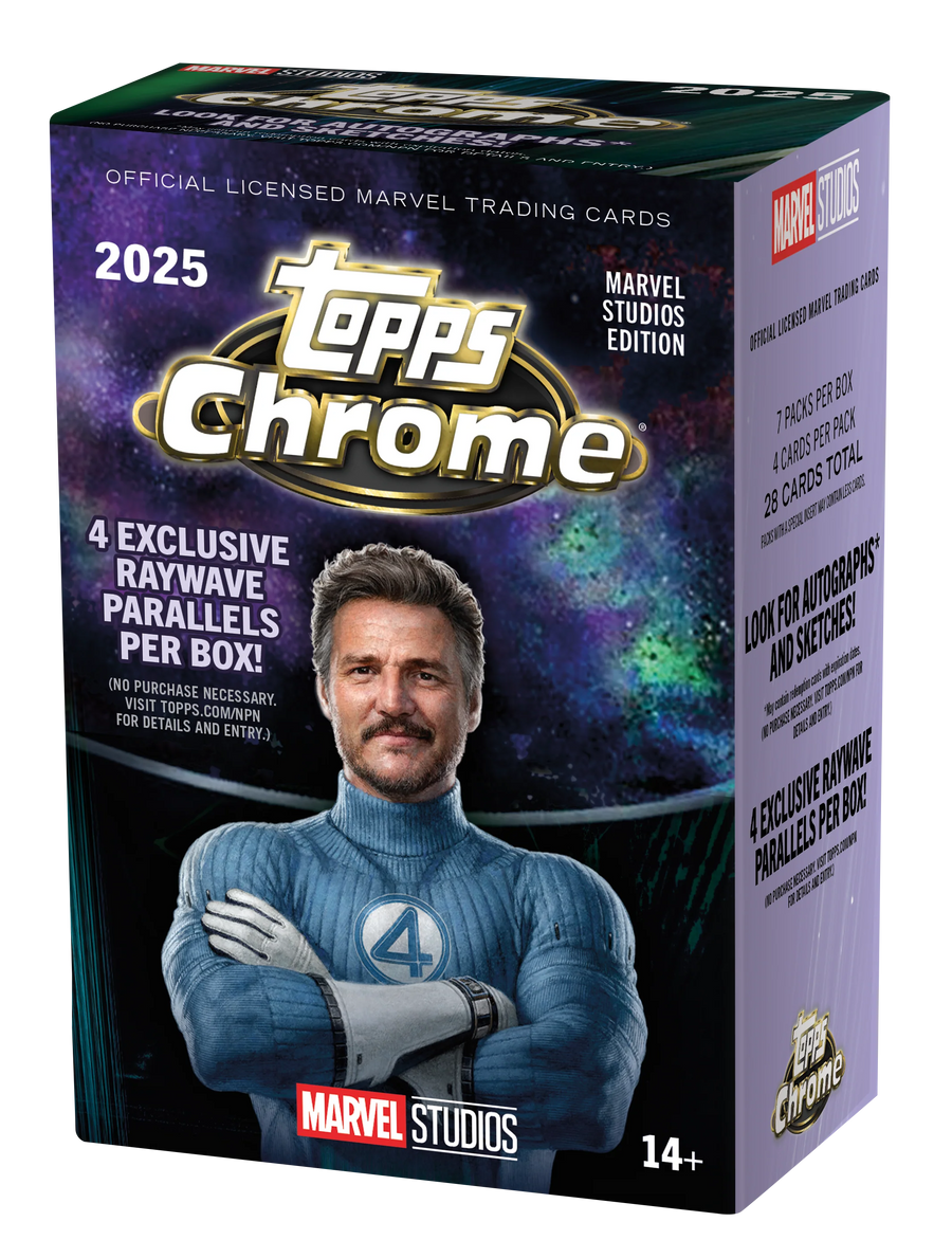 2025 TOPPS MARVEL CINEMA CHROME VALUE BOX
