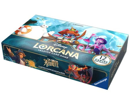 DISNEY LORCANA TRESOR DES ILLUMINEURS LA MER AZURITE FRANCAIS