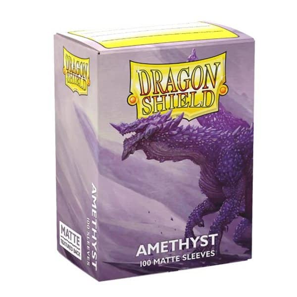 DRAGON SHIELD SLEEVES AMETHYST