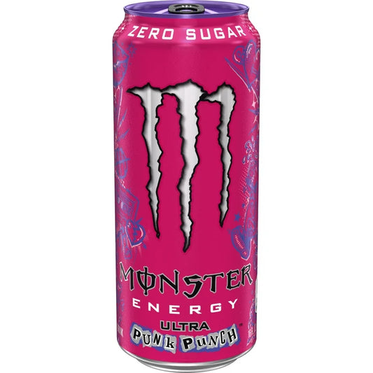 MONSTER ENERGY ULTRA PUNK PUNCH ZÉRO SUCRE