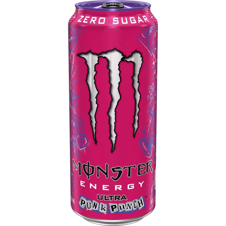 MONSTER ENERGY ULTRA PUNK PUNCH ZÉRO SUCRE