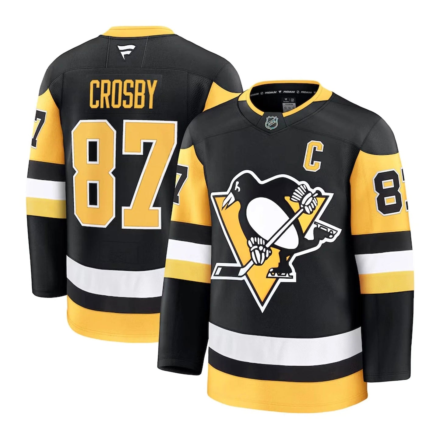 JERSEY NHL SIDNEY CROSBY FANATCIS L/XL ENFANT