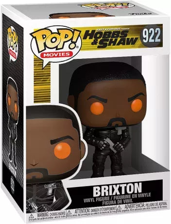 FUNKO POP BRIXTON #922 HOBBS AND SHAW