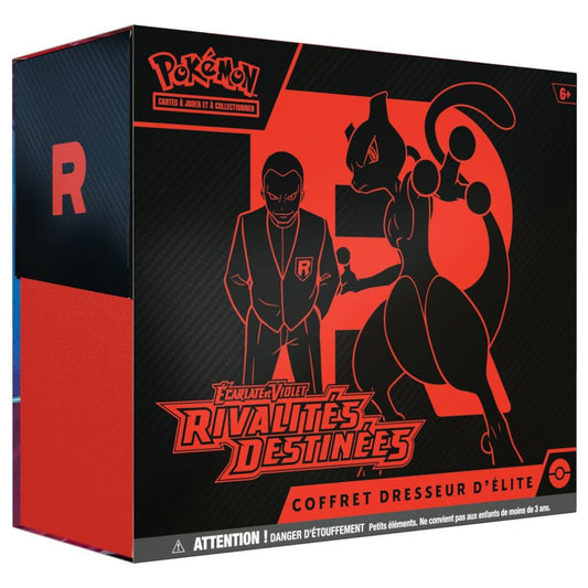 POKEMON ETB SCARLET & VIOLET DESTINED RIVALS FRANCAIS
